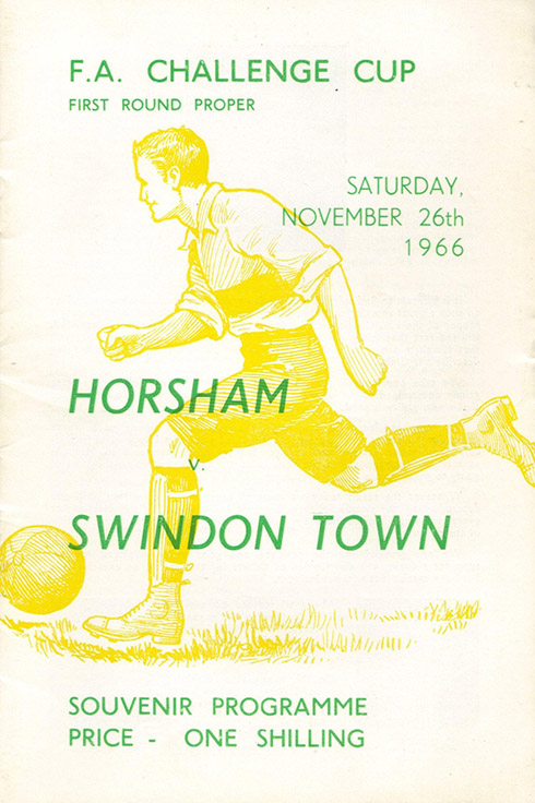 <b>Saturday, November 26, 1966</b><br />vs. Horsham (Away)